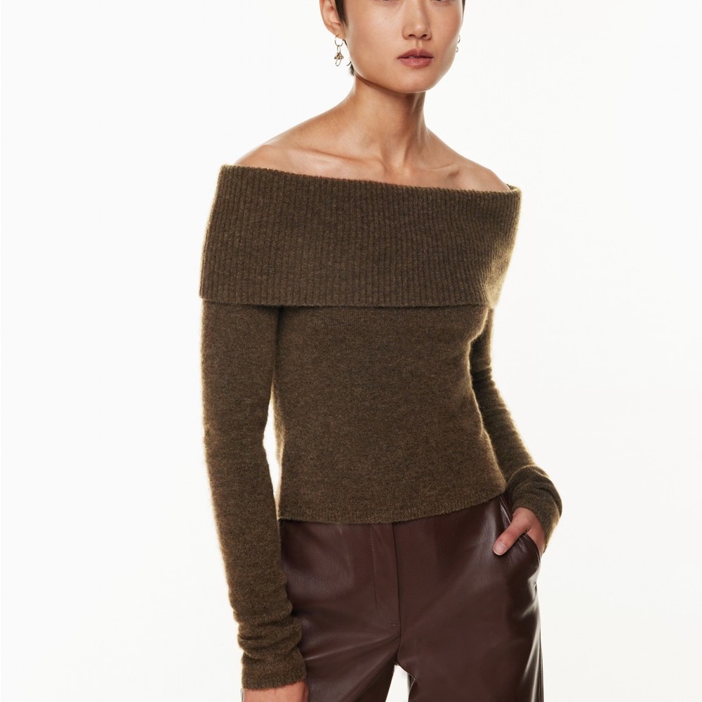 Aritzia Babton Bustle Sweater